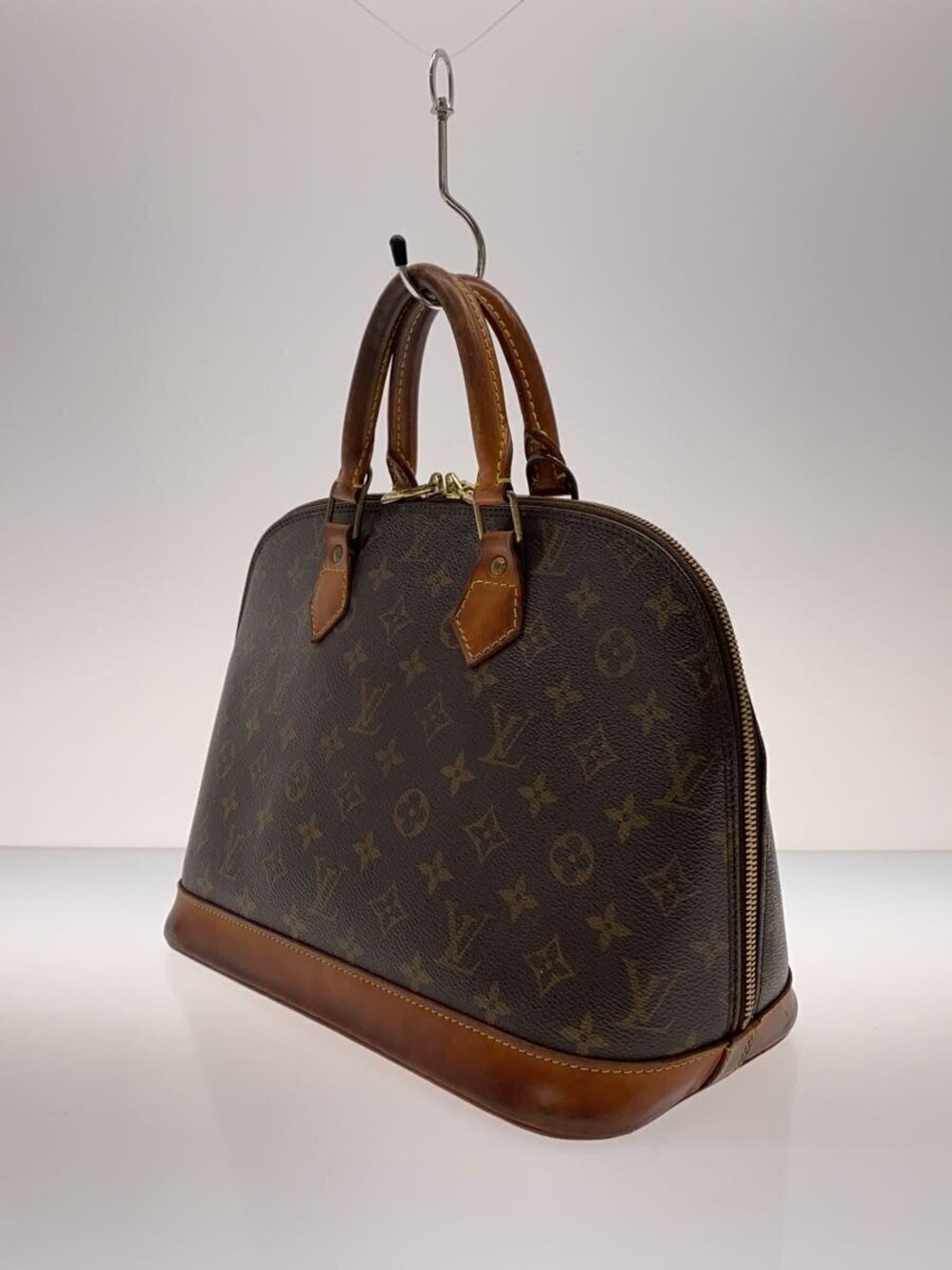 Louis Vuitton Brown All Monogram over Alma Canvas Brown